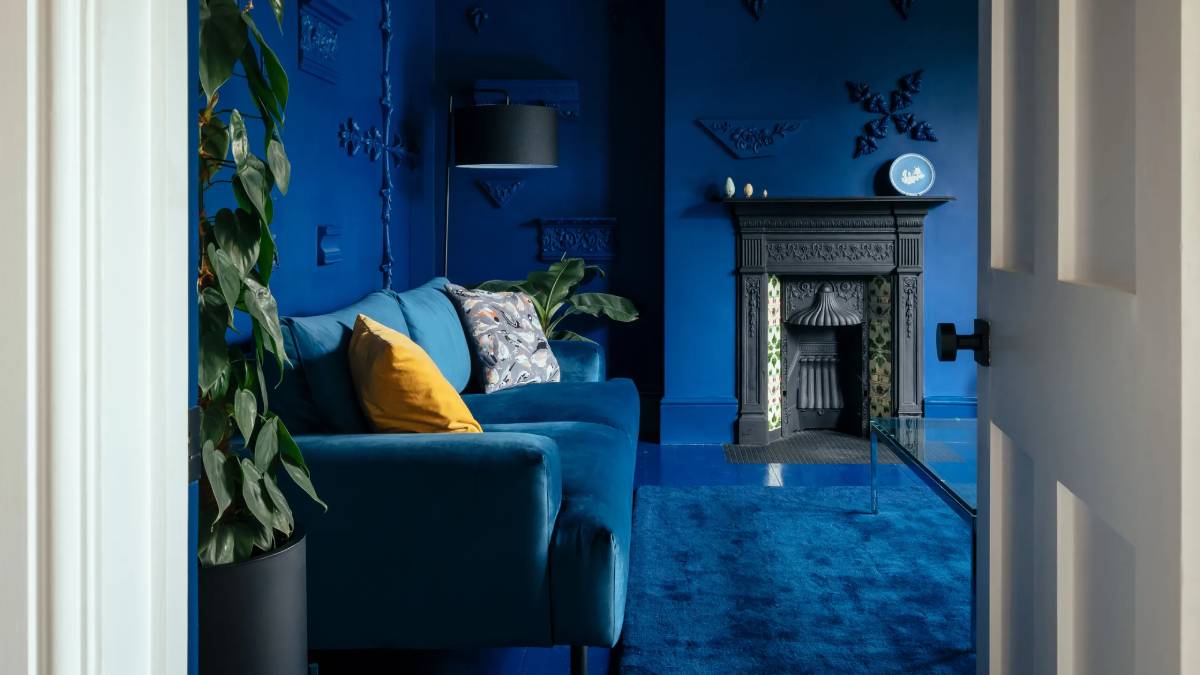 تاثیر رنگ‌ آبی در دکوراسیون داخلی منزل